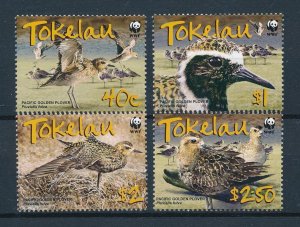 [112104] Tokelau 2007 Birds v�gel oiseaux WWF Pacific Golden Glover  MNH