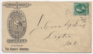 188x Publishing Advertising Cover, Chicago, IL to Dexter, Me (56594)