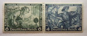 GERMANY Zusammendrucke Michel: W47, MINT LIGHTLY HINGED Lot32 Cat €18