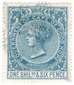 (I.B) Cape of Good Hope Revenue : Stamp Duty 1/6d (1878)