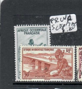 FRENCH WEST AFRICA SC 36-37     MOG  P0415H