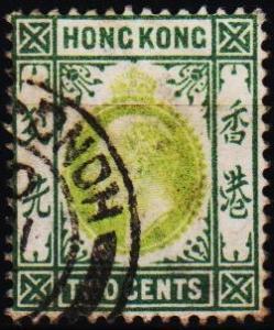 Hong Kong. 1903 2c S.G.77 Fine Used