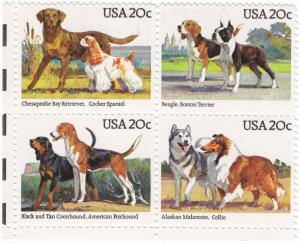 SC# 2101a Dogs MNH