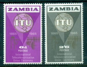 Zambia 1965 ITU Centenary MUH