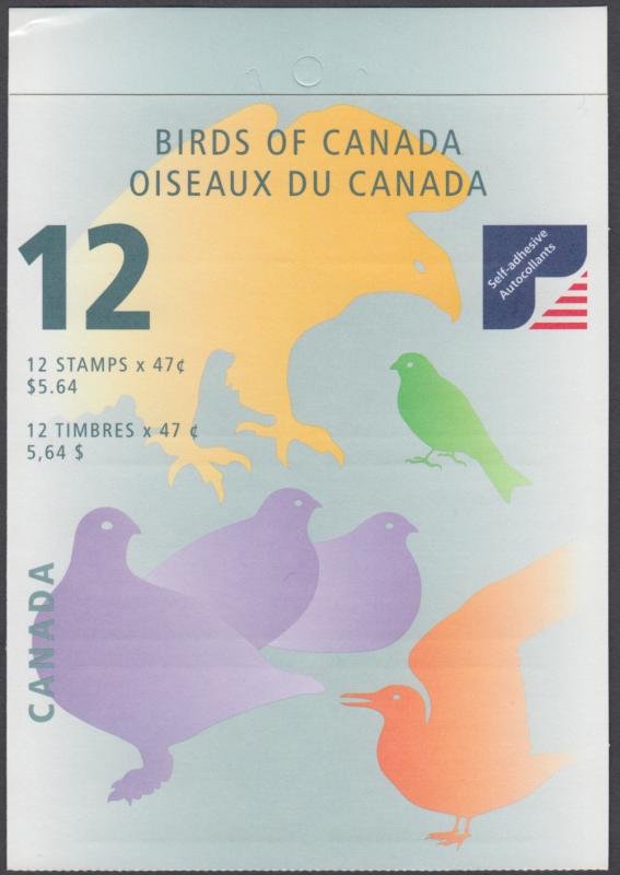 Canada - BK241b Birds Of Canada Booklet Open Cover  - MNH