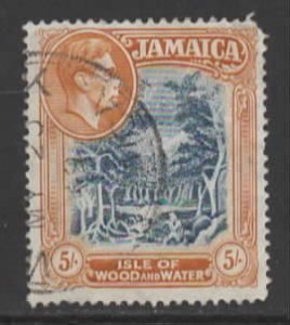 Jamaica Sc # 127b used (RRS)