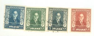 Iceland #274-277 Used Single (Complete Set)