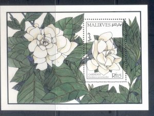 Maldive Is 1987 Flowers, Gardenia MS MUH