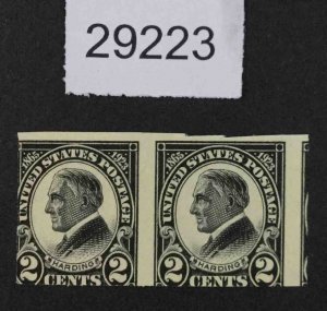 US STAMPS  #611 MINT OG NH LOT #29223