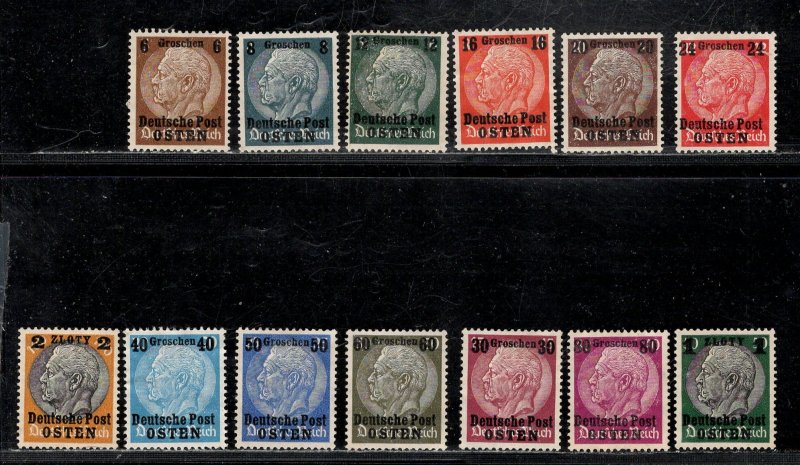 POLAND SC# N17-29 FVF/MNG