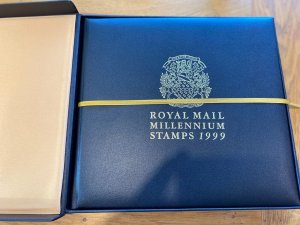 GB 1999 Royal Mail Millennium Ltd Edition Deluxe Year Book