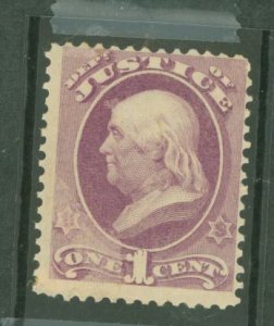 United States #O25 Unused Single