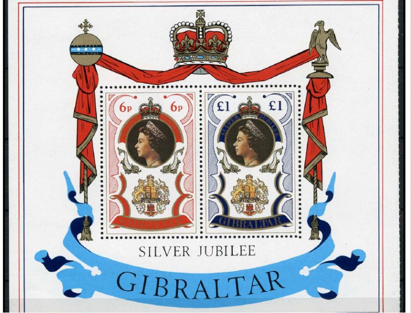 COLOR PRINTED GIBRALTAR 1886-2010 STAMP ALBUM PAGES (197 illustrated pages)