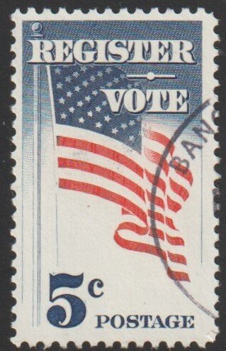 SC# 1249 - (5c) - Register to Vote, used single