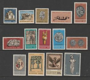 CYPRUS #278-91 MINT NEVER HINGED COMPLETE