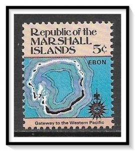 Marshall Islands #37 Maps & Navigational Instruments MNH