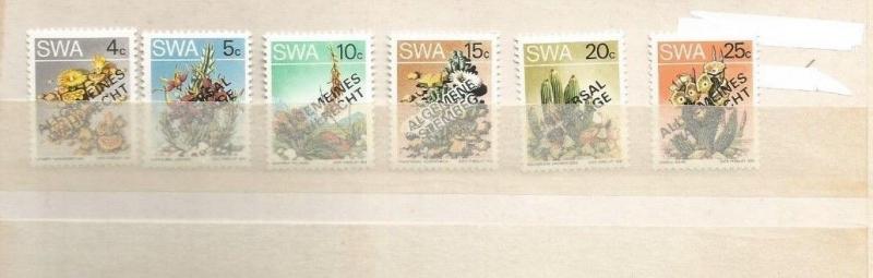 SOUTHWEST AFRICA 1978 SCOTT 423-8 MNH SCV $5