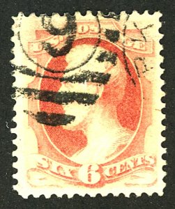 U.S. #186 USED