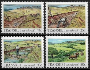 South Africa - Transkei #155-8 MNH Set - Soil Conservation