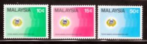 Malaysia 1975 Sc 131-3 Women's Year MNH