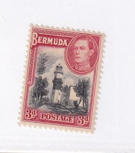 BERMUDA Sct # 121 VF-MNH 3d ST DAVIDS LIGHTHOUSE CAT VALUE $24