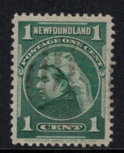Newfoundland 1897 UN79 1-Cent QV - Used