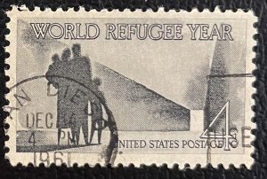 US #1149 Used F/VF 4c World Refugee Year 1960 [B43.1.4]