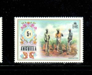 ANGUILLA #149 1972 5c AGRICULTURE MINT VF NH O.G