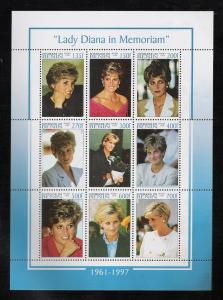 Benin #1083 Princess Diana Souvenir Sheet MNH