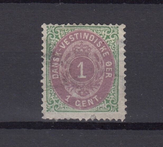 Danish West Indies 1874 1c #5 VFU BP10042