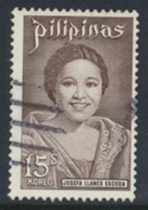 Philippines Sc# 1195  - Used  Josefa Escoda see details & scan