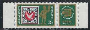 Hungary 2288 MNH 1974 issue with label (an3088)