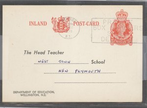 New Zealand  1970 QE II 2 1/2c Education P.C., from Porirua, low hyphen