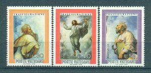 Vatican City sc# 595-600 mh cat value $1.50