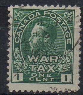 CANADA - 1915 - WAR TAX - GEORGE V - 1 -