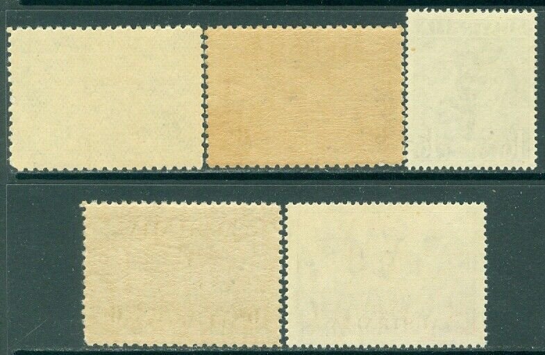 EDW1949SELL : AUSTRALIA 1929-56 Scott #C1-3, 5, 7 All Very Fine, MNH. Cat $94.00