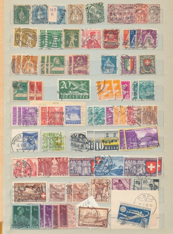 Austria Switzerland  (Apx 320+Items) M&U UK3193