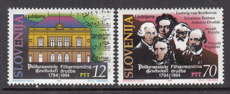 Slovenia 204-205 MNH VF