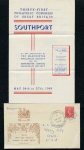 Great Britain 31st Philatelic Congress of Great Britain Cover