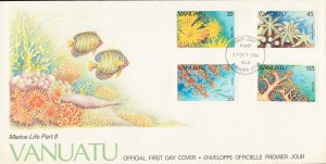 Vanuatu Scott 426-429 Mint never hinged.