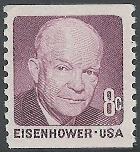 Scott: 1402 United States - Dwight Eisenhower - Coil Version - MNH