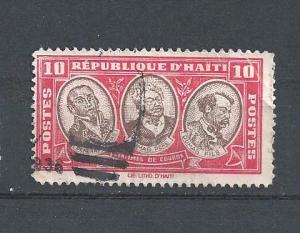 HAITI STAMP,VFU REPUBLIQUE D' HAITI DUMAS  10 C.#AA17