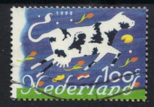 Netherlands   #873  used  1995  cow   Dutch products