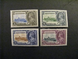 British Honduras #108-11 mint hinged  a23.4 9073