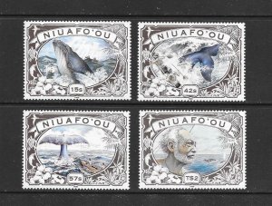 WHALES - NIUAFO'OU #129-32  MNH
