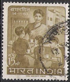 India #378 Children's Day Used