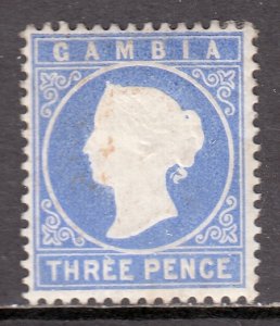 Gambia - Gibbons #14cBw - Inv. watermark- Used - SG £42