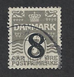 DENMARK SC# 163 VF U 1921