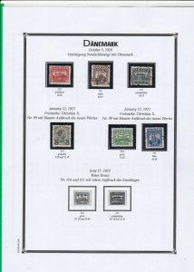 Denmark Stamps Ref 15016