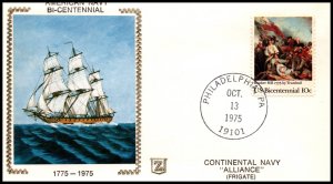 US American Navy Bicentennial Frigate Alliance 1975 Zaso Cover